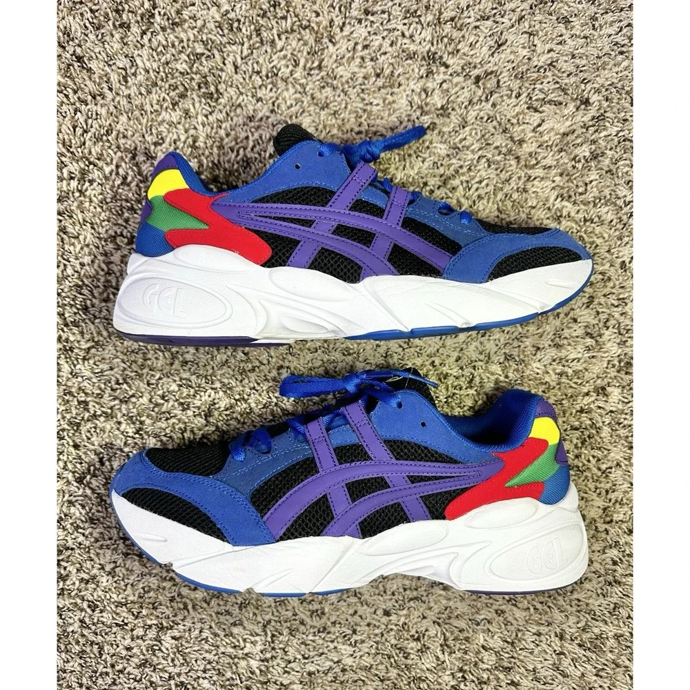 ASICS Gel BND Men's Size 11 Black Gentry Purple Multi Color Shoes Sneakers